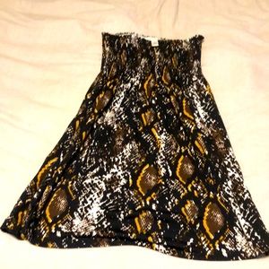 Fun little Strapless dress